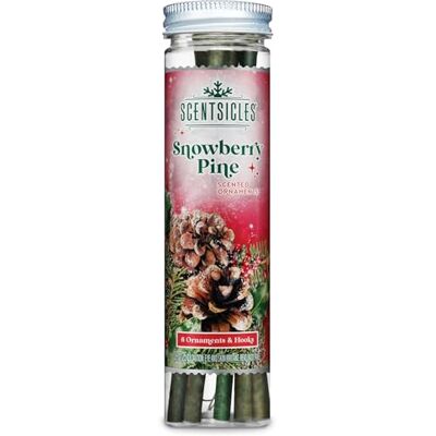 ScentSicles - Snowberry Pine - Scent Snowberry Pine - 6 Pack - Scented Stick ScentSicles - Snowberry Pine - Scent Snowberry Pine - 6 Pack - Scented Stick