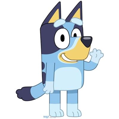 STAR CUTOUTS SC4463 Bluey Cardboard Cutout – 91cm Bluey Birthday Party Fun STAR CUTOUTS SC4463 Bluey Cardboard Cutout – 91cm Bluey Birthday Party Fun