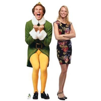 Iconicgreats Buddy The Elf Christmas Lifesize - Life-Size Cardboard Cutout Iconicgreats Buddy The Elf Christmas Lifesize - Life-Size Cardboard Cutout