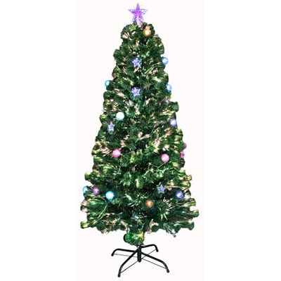 SHATCHI - 3Ft Baubles - Fibre Optic - LED - Christmas Tree SHATCHI - 3Ft Baubles - Fibre Optic - LED - Christmas Tree