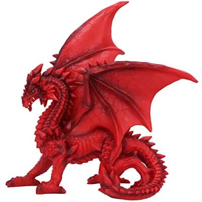 Nemesis Now Dragon Ornament Tailong Red Dragon Gothic Hand Painted - Ornamental Figure Nemesis Now Dragon Ornament Tailong Red Dragon Gothic Hand Painted - Ornamental Figure