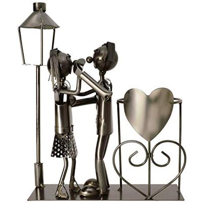 Michel Toys - Dance Couple with Lantern for Tea Candle - Bottle Holder Michel Toys - Dance Couple with Lantern for Tea Candle - Bottle Holder