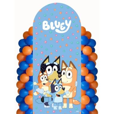 Iconicgreats - Bluey Heeler Family - Cardboard Cutout Iconicgreats - Bluey Heeler Family - Cardboard Cutout