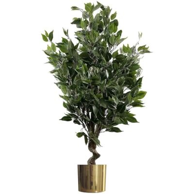 Leaf 110cm Artificial Evergreen Twist Ficus Tree - Artificial Tree Leaf 110cm Artificial Evergreen Twist Ficus Tree - Artificial Tree