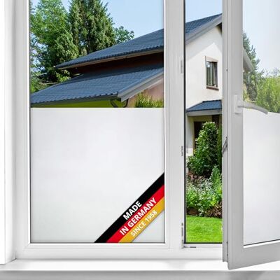 d-c-fix window film privacy Frost – 45cm x 1,5m – static vinyl films for glass windows with a modern frosted pattern – self-adhesive, opaque, decorative for bathroom, home & kitchen d-c-fix window film privacy Frost – 45cm x 1,5m – static vinyl films for glass windows with a modern frosted pattern – self-adhesive, opaque, decorative for bathroom, home & kitchen