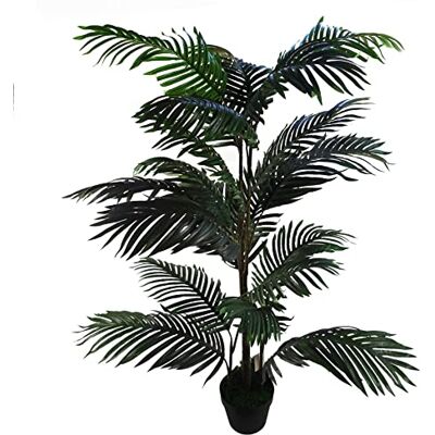 Leaf 140cm Artificial Palm Tree - Extra Large Green - Artificial Plant Leaf 140cm Artificial Palm Tree - Extra Large Green - Artificial Plant