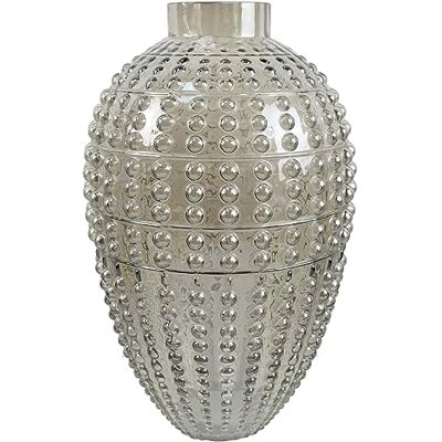 Leaf 35cm Smoke Grey Bubble Vase - Vase Leaf 35cm Smoke Grey Bubble Vase - Vase
