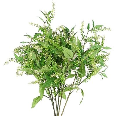 Green Artificial Foliage - Pack of 6 x 85cm Stem Green Artificial Foliage - Pack of 6 x 85cm Stem