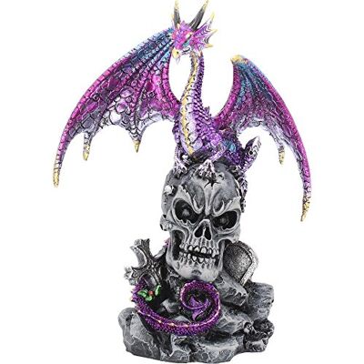 Nemesis Now Violet Dragon Figurine - 27cm - Decorative Item Nemesis Now Violet Dragon Figurine - 27cm - Decorative Item