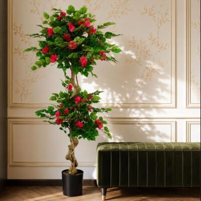 Botanik UK Pink Japanese Artificial Silk Bougainvillea Tree - Artificial Tree Botanik UK Pink Japanese Artificial Silk Bougainvillea Tree - Artificial Tree