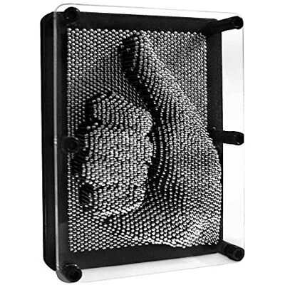InGenious Pin Art 2400 Pins Executive Desk Toy 3D Metal Image Sculpture Maker InGenious Pin Art 2400 Pins Executive Desk Toy 3D Metal Image Sculpture Maker