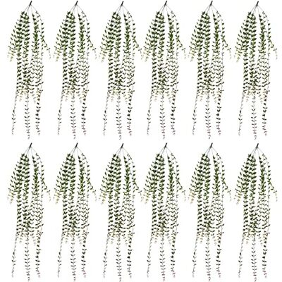 Leaf Pack of 12 x 120cm Artificial Hanging String of Pearls green - Artificial Plant Leaf Pack of 12 x 120cm Artificial Hanging String of Pearls green - Artificial Plant