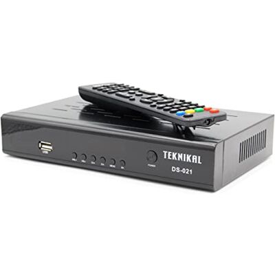 Designo TEKNIKAL Full HD Satellite Receiver Set Top Box + Recorder + Tuner, Use SKY Dish to receive Free TV Channels Designo TEKNIKAL Full HD Satellite Receiver Set Top Box + Recorder + Tuner, Use SKY Dish to receive Free TV Channels