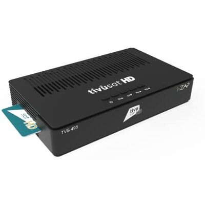 TIVU' SAT i-ZAP TVS 495 Tivùsat DVB S2 HD Satellite Receiver TIVU' SAT i-ZAP TVS 495 Tivùsat DVB S2 HD Satellite Receiver