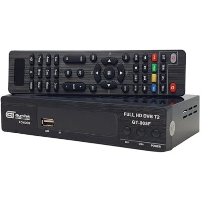 GUMTEK GT-005F Digital Freeview HD Set Top Box Digibox Plus USB Recorder For UK TV aerials. No subscription or internet. Recording, timeshift, HDMI/SCART. Not for Sky/Freesat. Storage not included. GUMTEK GT-005F Digital Freeview HD Set Top Box Digibox Plus USB Recorder For UK TV aerials. No subscription or internet. Recording, timeshift, HDMI/SCART. Not for Sky/Freesat. Storage not included.