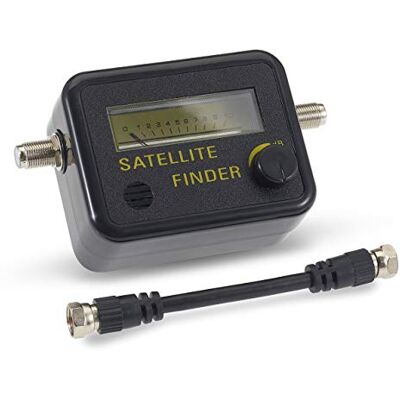 Viewi SSL Sat-finder/satellite finder with display and signal sound HD-capable For Sky, Freesat,Hotbird adjustment of satellite antennas Viewi SSL Sat-finder/satellite finder with display and signal sound HD-capable For Sky, Freesat,Hotbird adjustment of satellite antennas