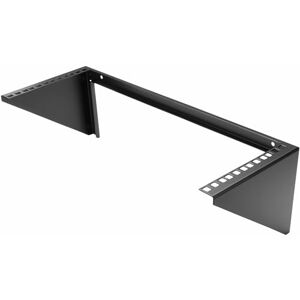 StarTech .com 4U Wall Mount Patch Panel Bracket 19 inch Steel Vertical Mounting Rack for Network and Data Equipment (RK419WALLV) StarTech .com 4U Wall Mount Patch Panel Bracket 19 inch Steel Vertical Mounting Rack for Network and Data Equipment (RK419WALLV)