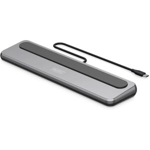 Digitus Notebook Docking Station – 12 ports – 2x HDMI, 1x DisplayPort 8k 30Hz – 2x USB-A 3.2 Gen2, 1x Type-A 3.2 Gen1, 1x USB-C 3.2 Gen2 – 1x RJ45 – SD MicroSD card reader – 3.5mm jack – Grey Digitus Notebook Docking Station – 12 ports – 2x HDMI, 1x DisplayPort 8k 30Hz – 2x USB-A 3.2 Gen2, 1x Type-A 3.2 Gen1, 1x USB-C 3.2 Gen2 – 1x RJ45 – SD MicroSD card reader – 3.5mm jack – Grey