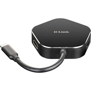 D-Link DUB-M420 4-in-1 USB-C Hub with Power Delivery, HDMI 1.4 and 2 USB 3.0 Ports for MacBook Pro 2016 or Later, MacBook Air 2018, Chromebook and Surface Pro 7 D-Link DUB-M420 4-in-1 USB-C Hub with Power Delivery, HDMI 1.4 and 2 USB 3.0 Ports for MacBook Pro 2016 or Later, MacBook Air 2018, Chromebook and Surface Pro 7
