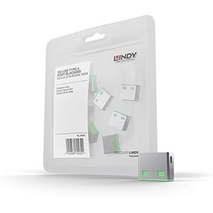 LINDY USB Port Blocker (without key) Pack of 10 Colour Code: Green LINDY USB Port Blocker (without key) Pack of 10 Colour Code: Green