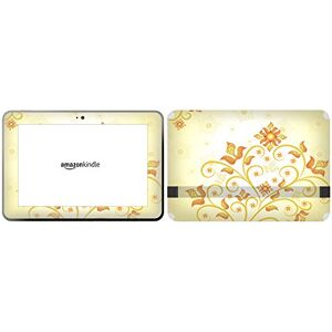Get it Stick it SkinTabAmaFireHD89_73 Orange and Gold Floral Design Skin for 8.9-Inch Amazon Kindle Fire HD Get it Stick it SkinTabAmaFireHD89_73 Orange and Gold Floral Design Skin for 8.9-Inch Amazon Kindle Fire HD