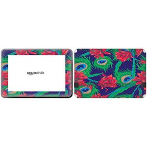 GetitStickit VeUKSkinTabAmaFireHD89_74 "Peacock Feather and Flower Design Removable Skin for 8.9-Inch Amazon Kindle Fire HD GetitStickit VeUKSkinTabAmaFireHD89_74 "Peacock Feather and Flower Design Removable Skin for 8.9-Inch Amazon Kindle Fire HD