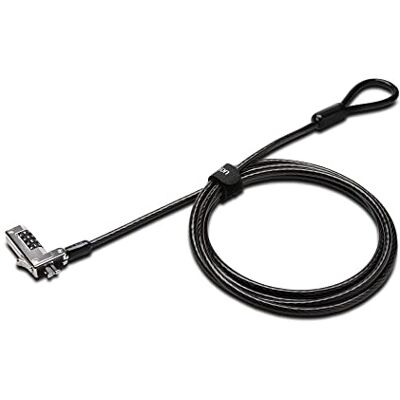 Kensington K60600WW Slim Resettable Combination Laptop Lock for Standard Security Slot Kensington K60600WW Slim Resettable Combination Laptop Lock for Standard Security Slot