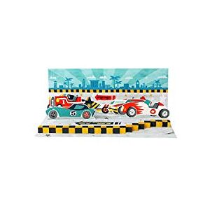 Up With Paper Pop-Up Panoramics Greeting Card - Race Cars - Greeting Card Up With Paper Pop-Up Panoramics Greeting Card - Race Cars - Greeting Card