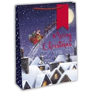 Clairefontaine X-29160-2C Large Santa Sleigh Gift Bags - Gift Bags Clairefontaine X-29160-2C Large Santa Sleigh Gift Bags - Gift Bags