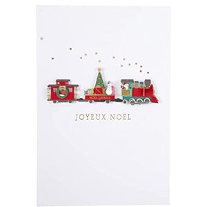 Draeger Christmas Train Holiday Greeting Card - 12x17 cm Draeger Christmas Train Holiday Greeting Card - 12x17 cm