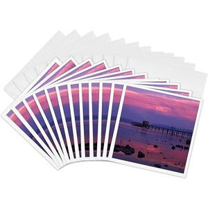 3dRose gc_88516_2 6 x 6-Inch"California Lake Tahoe, Sunset Us05 Lho0031 Lisa Hoffner" Greeting Card (Pack of 12) 3dRose gc_88516_2 6 x 6-Inch"California Lake Tahoe, Sunset Us05 Lho0031 Lisa Hoffner" Greeting Card (Pack of 12)