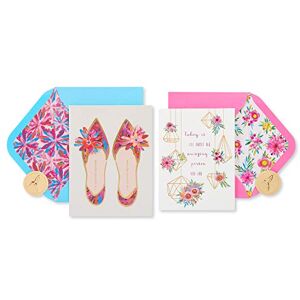 Papyrus Birthday Cards for Her, Shoes and Terrarium - Greeting Cards Set Papyrus Birthday Cards for Her, Shoes and Terrarium - Greeting Cards Set