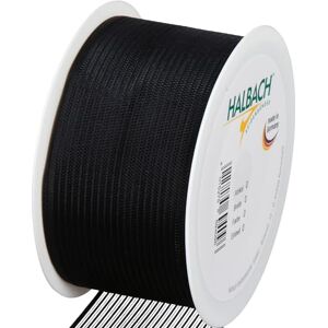 Halbach Seidenbänder Funeral Pile 50 mm x 25 m Elegant Mourning Ribbon for Memorial Events and for Packing Funeral Gifts Colour: Black Halbach Seidenbänder Funeral Pile 50 mm x 25 m Elegant Mourning Ribbon for Memorial Events and for Packing Funeral Gifts Colour: Black