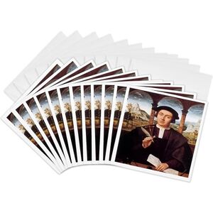 3dRose gc_128087_2 6 x 6-Inch "Portrait of a Notary x Quentin Massys" Greeting Card (Set of 12) 3dRose gc_128087_2 6 x 6-Inch "Portrait of a Notary x Quentin Massys" Greeting Card (Set of 12)