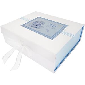 Blue Bunny Large Keepsake Box - Handmade with Diamantes Blue Bunny Large Keepsake Box - Handmade with Diamantes