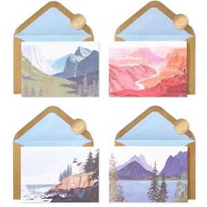 Papyrus Blank Cards with Envelopes, National Parks (20-Count) Papyrus Blank Cards with Envelopes, National Parks (20-Count)