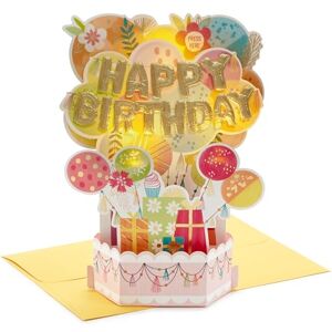 Hallmark Paper Wonder Pop Up Birthday Card (Mylar Balloon Explosion) Hallmark Paper Wonder Pop Up Birthday Card (Mylar Balloon Explosion)