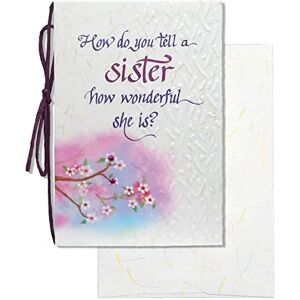 Blue Mountain Arts Sister Card—Birthday Card, Just Because Card, Thank You Card, Holiday Card, Any Occasion Card (How do you tell a sister how wonderful she is?) Blue Mountain Arts Sister Card—Birthday Card, Just Because Card, Thank You Card, Holiday Card, Any Occasion Card (How do you tell a sister how wonderful she is?)