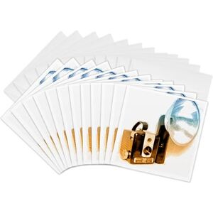 3dRose Picture of a Vintage 1950S Camera with Bulb Flash Greeting Cards, 6 by 6-inches, Set of 12 (gc_20729_2) 3dRose Picture of a Vintage 1950S Camera with Bulb Flash Greeting Cards, 6 by 6-inches, Set of 12 (gc_20729_2)