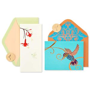 Papyrus Blank Cards with Envelopes, Hummingbirds (2-Count) Papyrus Blank Cards with Envelopes, Hummingbirds (2-Count)
