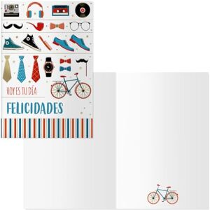 DOHE Father's Day Greeting Card, Carton, Multicoloured, 11,5x17 cm DOHE Father's Day Greeting Card, Carton, Multicoloured, 11,5x17 cm