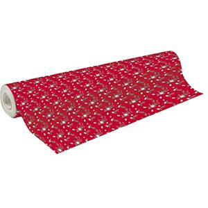 Clairefontaine Ref 202058C Excellia Christmas Fantasy Gift Wrap Paper Roll (Single Roll) 70cm Width x 50m Length, 80gsm Paper Mistletoe Design Clairefontaine Ref 202058C Excellia Christmas Fantasy Gift Wrap Paper Roll (Single Roll) 70cm Width x 50m Length, 80gsm Paper Mistletoe Design
