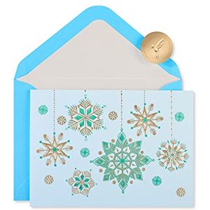 Papyrus Holiday Cards Boxed with Envelopes, Splendor of the Season, Hanging Snowflakes (12-Count) Papyrus Holiday Cards Boxed with Envelopes, Splendor of the Season, Hanging Snowflakes (12-Count)