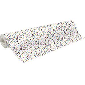 Clairefontaine 211942C A reel of gift wrap Wedding ring 60g Dimensions: 50x0.70m Pattern: Multicolored Dots, White Background Gift Wrapping, Special Long Length, Gift Wrap Clairefontaine 211942C A reel of gift wrap Wedding ring 60g Dimensions: 50x0.70m Pattern: Multicolored Dots, White Background Gift Wrapping, Special Long Length, Gift Wrap