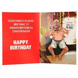 Depesche 0011673-030 Birthday Card (Neutral) Unusual Birthday Card with Music Saying and Moving Elements Including Envelope 14.8 x 21 cm Depesche 0011673-030 Birthday Card (Neutral) Unusual Birthday Card with Music Saying and Moving Elements Including Envelope 14.8 x 21 cm