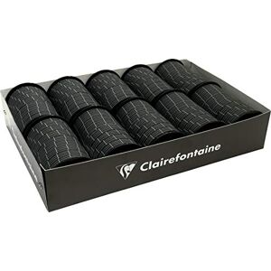 Clairefontaine 612704C One Tray of 10 Rolls of Ribbon Dimensions : 10m x 10mm Pattern : Black Writing Creative Accessories for Gift Wrapping Clairefontaine 612704C One Tray of 10 Rolls of Ribbon Dimensions : 10m x 10mm Pattern : Black Writing Creative Accessories for Gift Wrapping