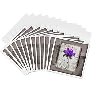 3dRose Two Handbells Greeting Cards, 6 by 6-inches, Set of 12 (gc_36586_2) 3dRose Two Handbells Greeting Cards, 6 by 6-inches, Set of 12 (gc_36586_2)