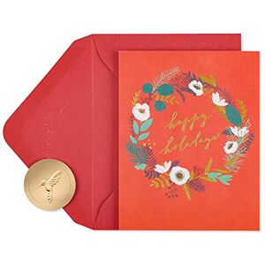 Papyrus Holiday Cards Boxed with Envelopes, Warmest Wishes, Holiday Wreath (20-Count) Papyrus Holiday Cards Boxed with Envelopes, Warmest Wishes, Holiday Wreath (20-Count)