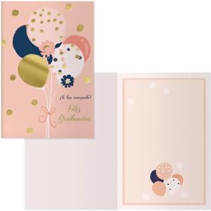 DOHE Graduation Greeting Cards Pack of 6 Size: 11.5 x 17 cm (closed) Includes envelope to store the card Model Balloons DOHE Graduation Greeting Cards Pack of 6 Size: 11.5 x 17 cm (closed) Includes envelope to store the card Model Balloons