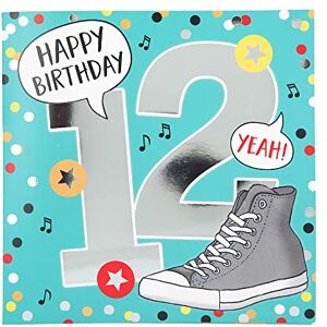 Depesche 11515-022 12th Birthday Music Card - Greeting Card Depesche 11515-022 12th Birthday Music Card - Greeting Card